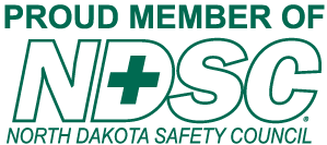 North Dakota Safety Council Badge