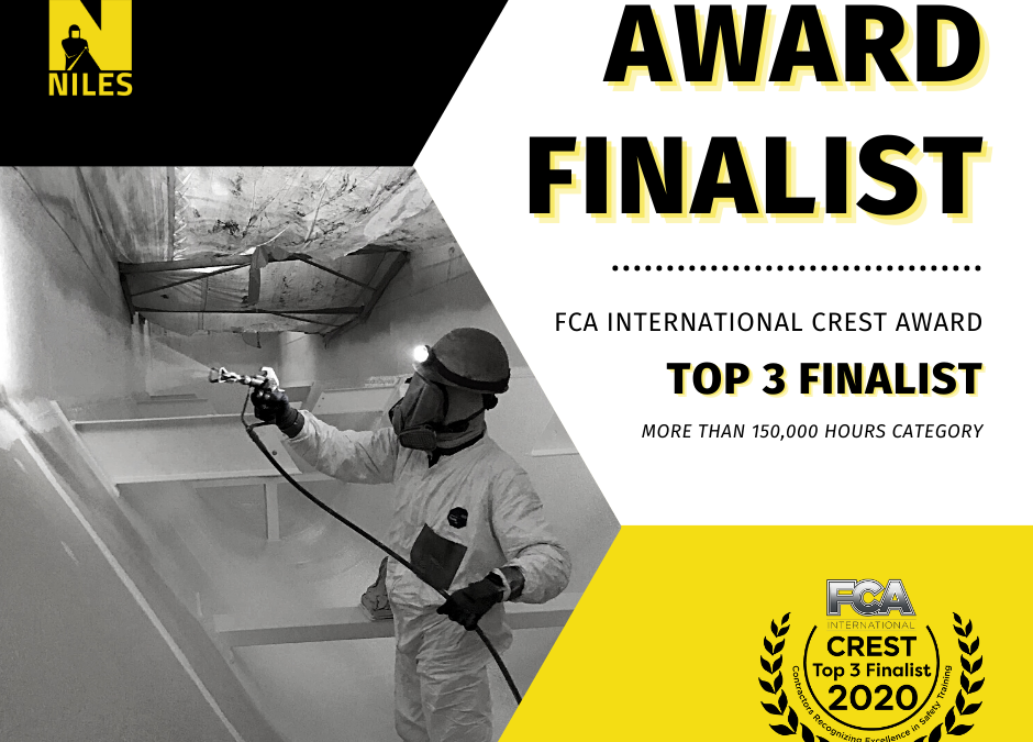 Niles Industrial Coatings Finished as a CREST Award Top 3 Finalist!