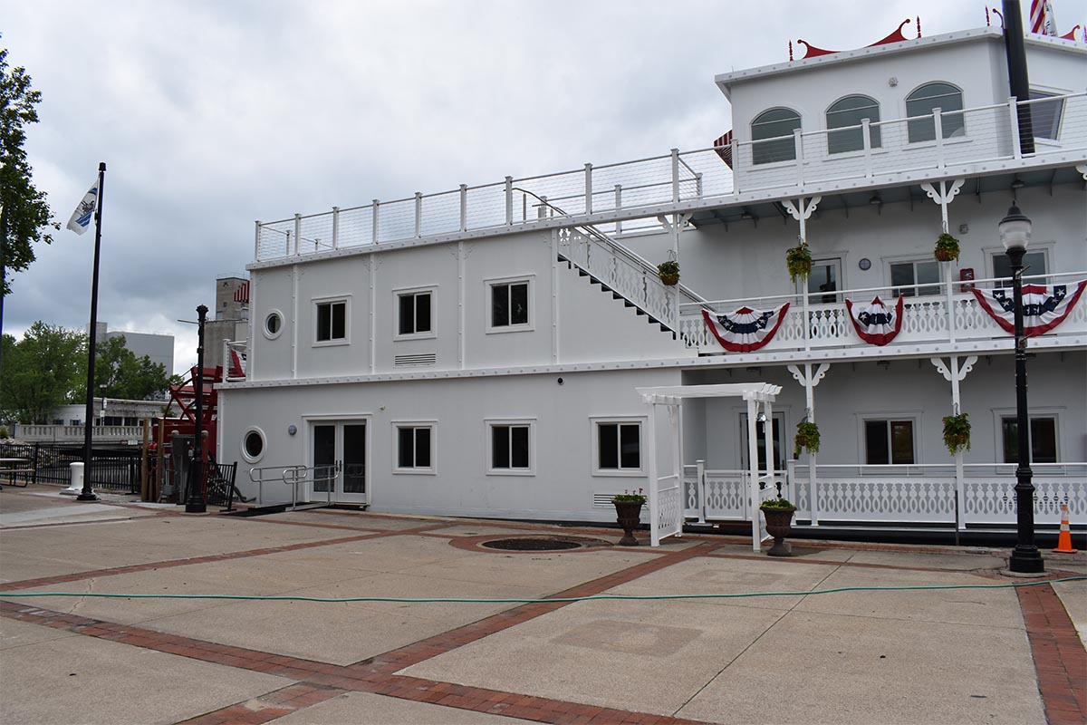 Lowell Showboat, Lowell, MI, Paint & Restoration of Deck